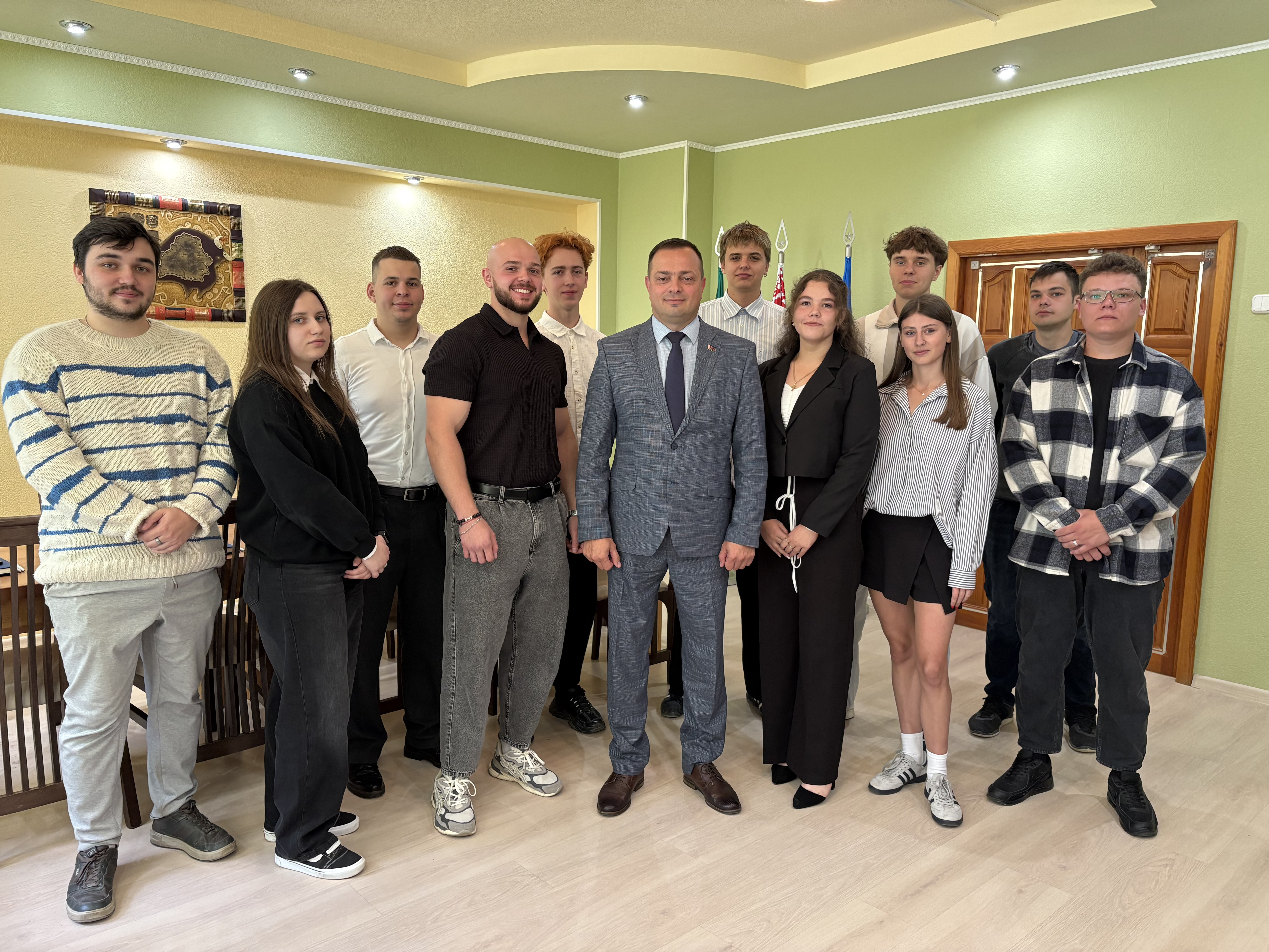 Встреча генерального директора ОАО «Доломит» с молодыми специалистами
