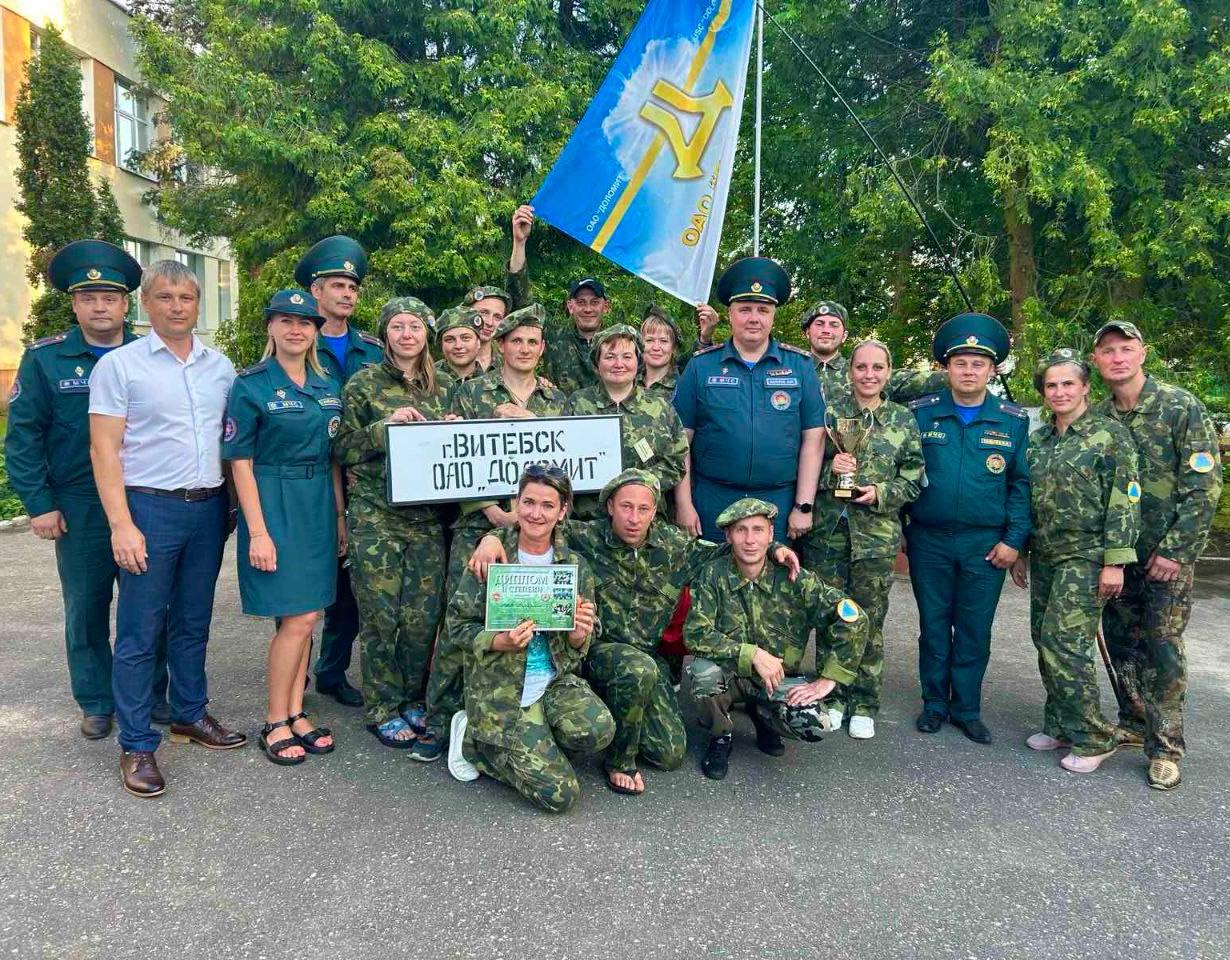 Абласныя спаборніцтвы сярод санітарных фарміраванняў грамадзянскай абароны Віцебскай вобласці