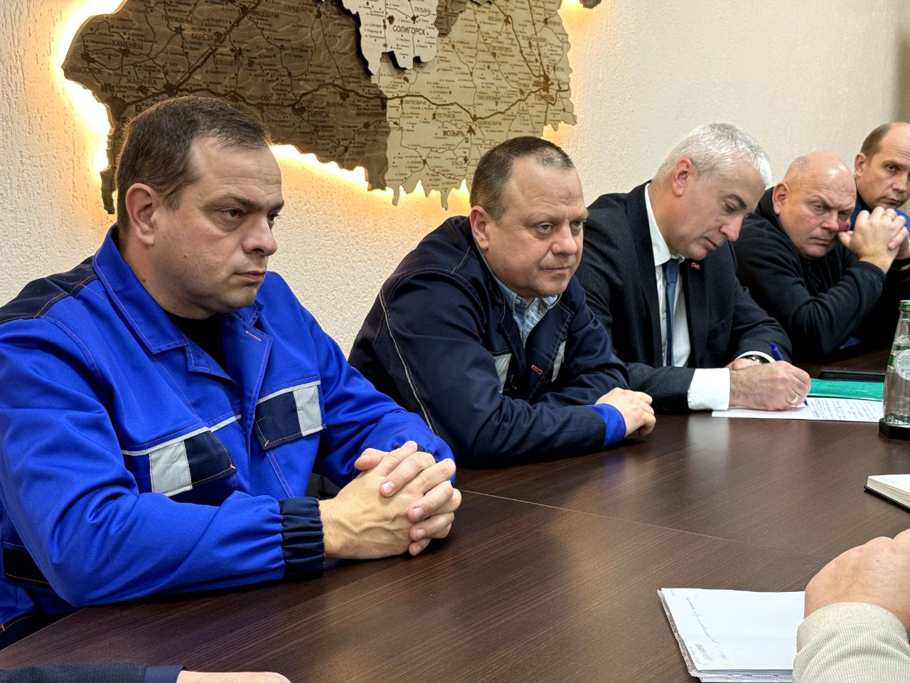 Рабочая встреча по проекту модернизации производства