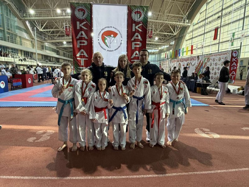 Поспех юных каратыстаў СДЮШАР «Даламіт» на Калядным дабрачынным турніры.