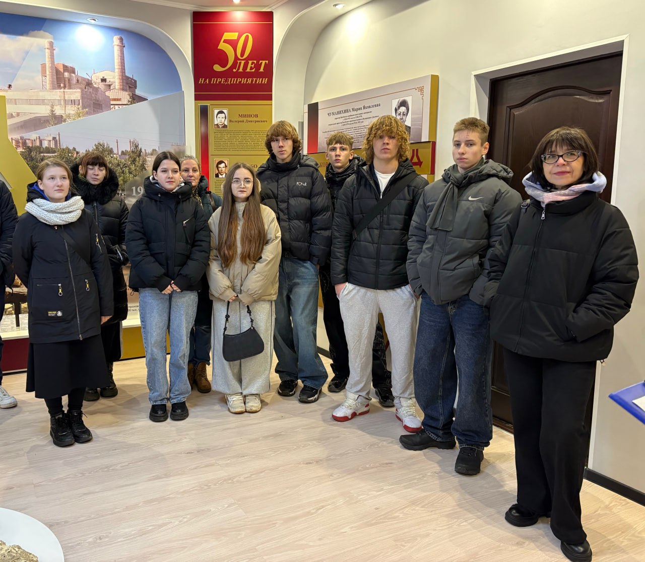 У ААТ «Даламіт» з экскурсіяй пабывалі навучэнцы ДУА «Сярэдняя школа №41 г.Віцебска»