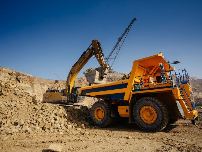 Гістарычны момант: зараз у кар'еры «Гралева» працуюць БелАЗы г/п 55 тон!