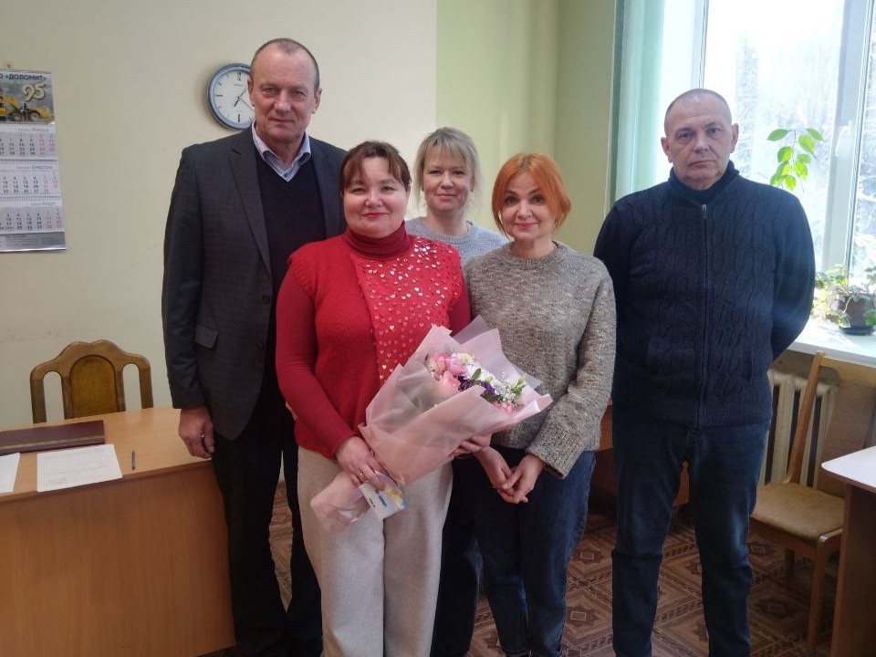 Віншуем з юбілеем Сямёнаву Іну Паўлаўну