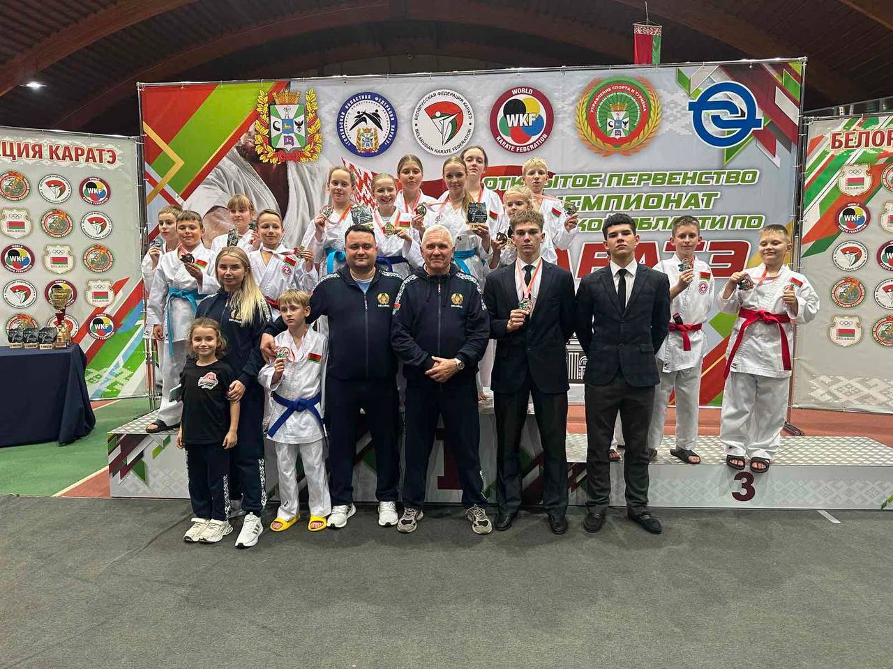 Другое агульнакаманднае месца на адкрытым першынстве Гомельскай вобласці па каратэ.