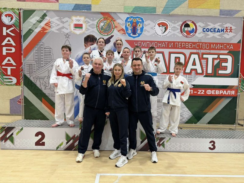 Каманда СДЮШАР «Даламіт» заваявала 18 медалёў на чэмпіянаце ў Мінску.