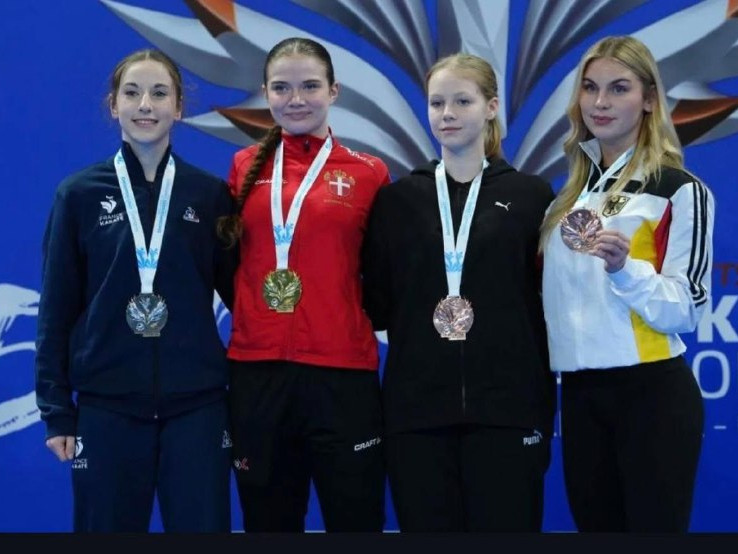 Выхаванка СДЮШАР «Даламіт» заваявала бронзу на Першынстве Еўропы!